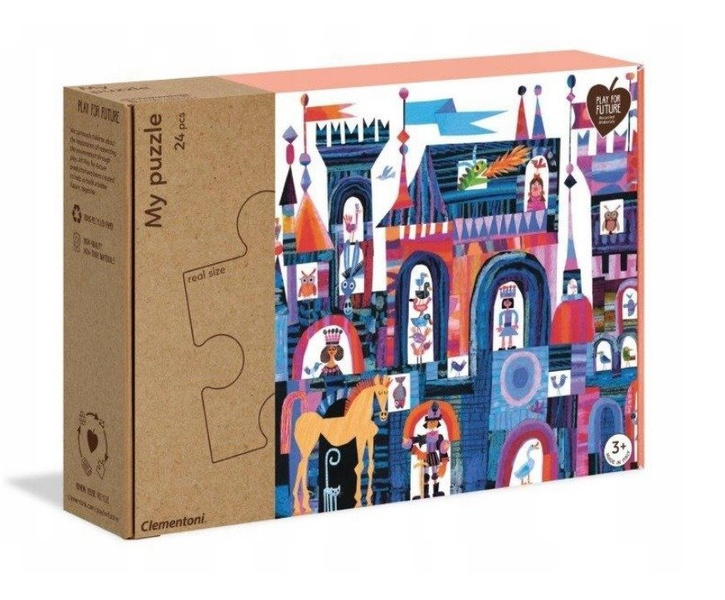 Moje puzzle 24 el. Zamek Eko 50164 Clementoni