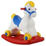 Poni 2w1 Koń na biegunach Jeździk Polesie 53541