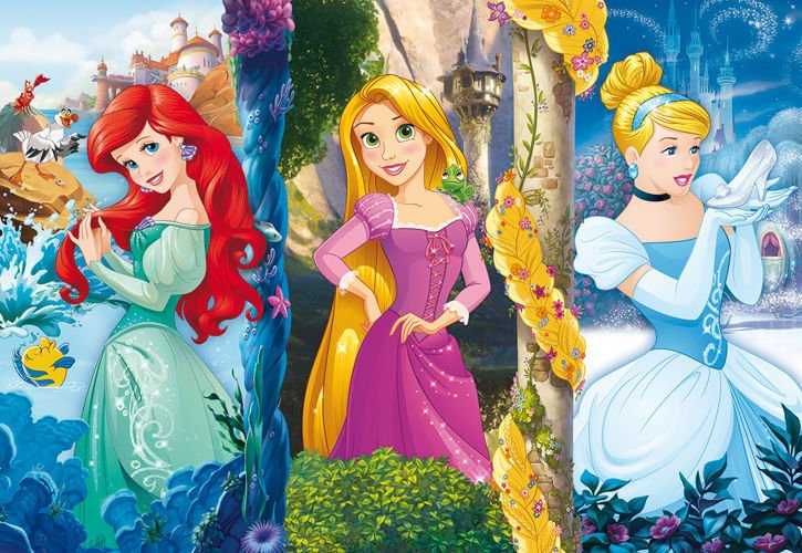 Puzzle 60 maxi Disney Princess 26416 Clementoni