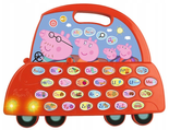 VTech Literkowy Samochód Świnki Peppy Alfabet