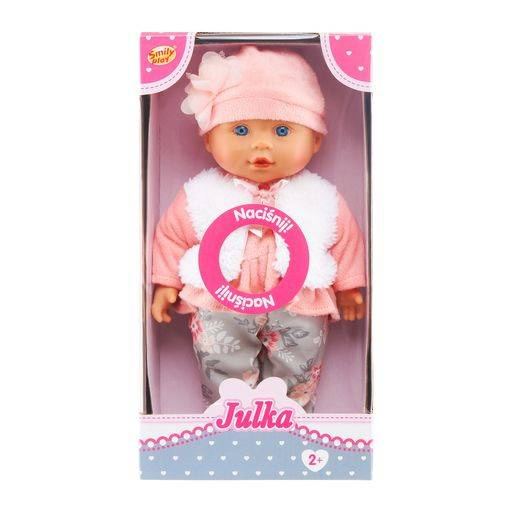 Lalka Julka Bobas 32 cm mówiąca Smily Play