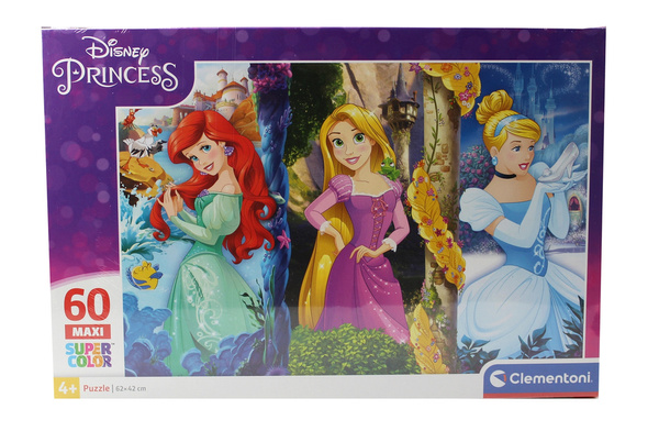 Puzzle 60 maxi Disney Princess 26416 Clementoni