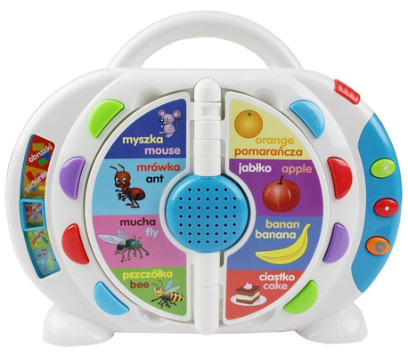 Książeczka polsko-angielska dla dzieci Smily Play