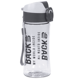 Bidon Butelka na wodę TRITAN 400ml BPA FREE BackUP szary