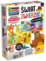 Lisciani Montessori Świat Zwierząt Gra manualna