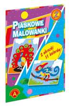 Piaskowe Malowanki (Kameleon, Paw) Alexander