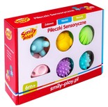 Piłeczki sensoryczne 6 kształtów Smily Play