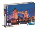 Puzzle 1000 Compact Tower Bridge nocą CLE 39772