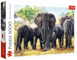Puzzle 1000 el. Afrykańskie Słonie Trefl 10442