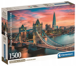 Puzzle 1500 Compact London Twilight Clementoni