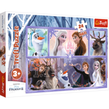 Puzzle 24 Maxi Świat Pełen Magii Frozen 2 Trefl