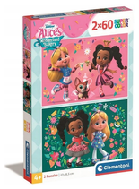 Puzzle 2x60 Super Kolor Alice's Wonderland Bakery