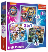 Puzzle 3w1 Moc Mighty PupsPsi Patrol Trefl