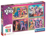 Puzzle 4w1 Super Kolor My Little Pony Clementoni