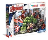 Puzzle Clementoni 104 maxi SuperKolor Avengers