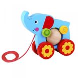 Słoń z kulką do ciągnięcia Tooky Toy