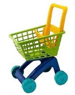 Wózek sklepowy marketowy na zakupy - zielony