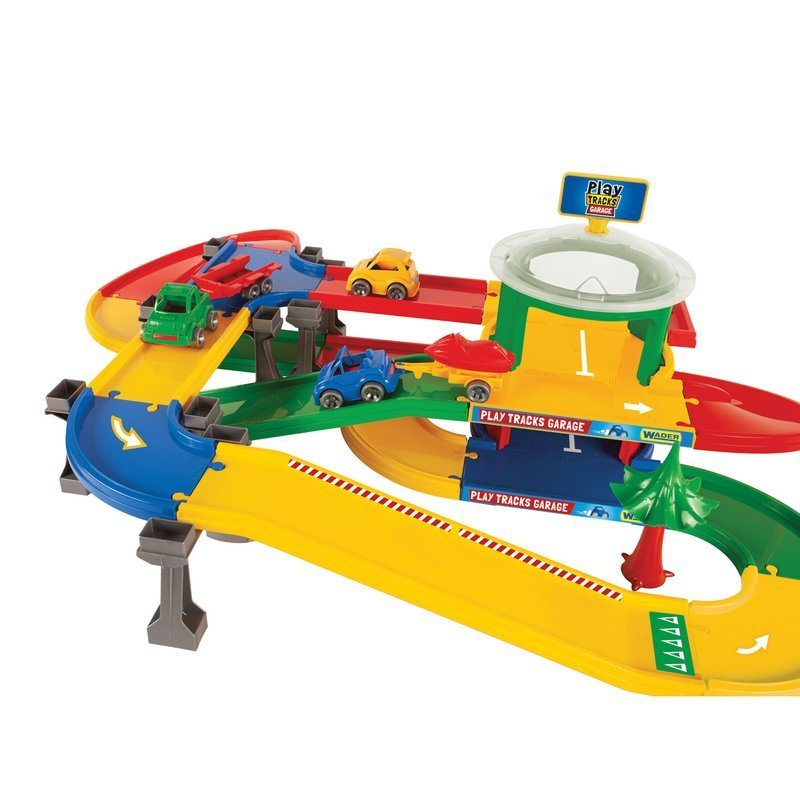Mega Garaż z trasą Play Tracks Garage Wader 53140 Mazak Marek Zaremba