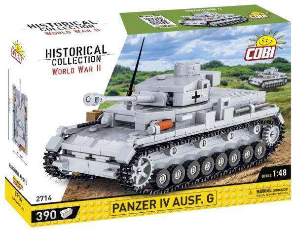 2714 Klocki Cobi Czołg Niemiecki PANZER IV Ausgf.G