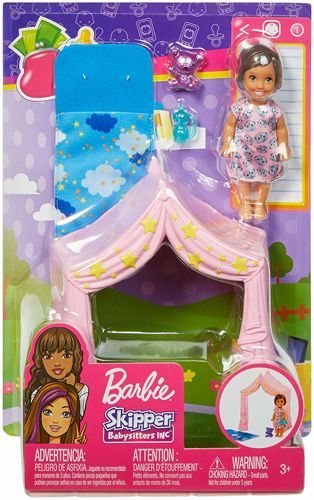 Barbie opiekunka akcesoria namiot FXG97 Mattel