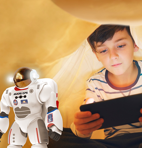 Charlie Astronauta Xtreme Bots Robot interaktywny 