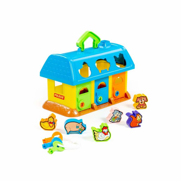 Domek dla zwierząt sorter Polesie 9166 3kolory