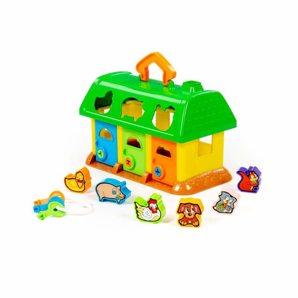 Domek dla zwierząt sorter Polesie 9166 3kolory