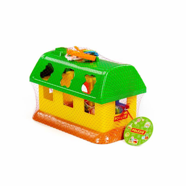 Domek dla zwierząt sorter Polesie 9166 3kolory