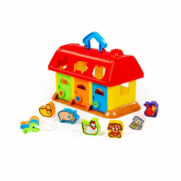 Domek dla zwierząt sorter Polesie 9166 3kolory
