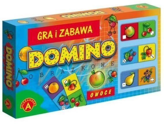 Domino obrazkowe Owoce Alexander