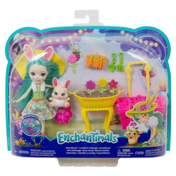 Enchantimals lalka wiosenne króliczki GJX32 Mattel