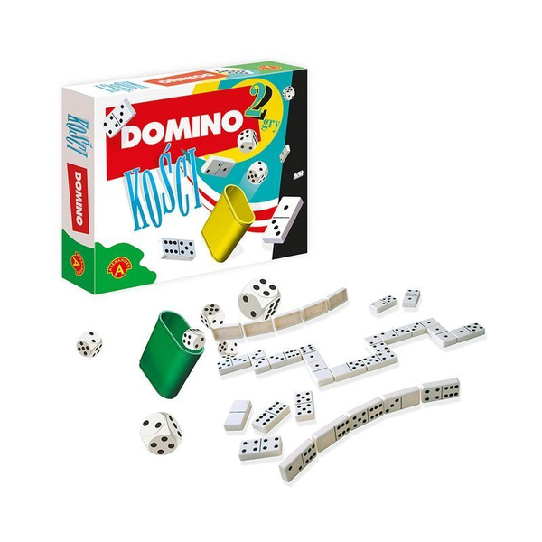 Gra 2w1 Domino i Kości Alexander