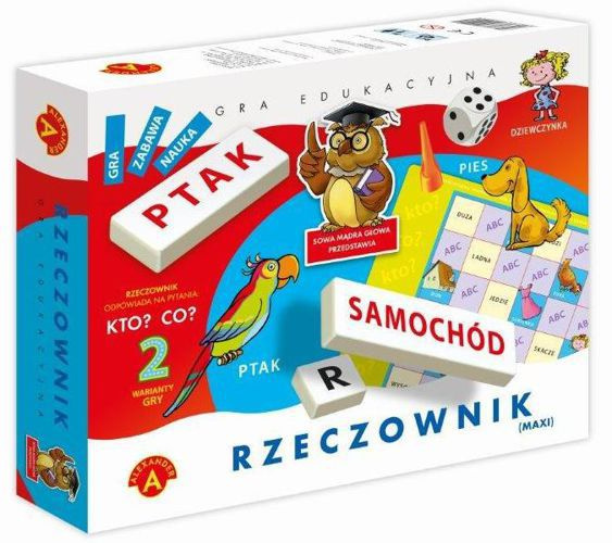 Gra Edukacyjna Rzeczownik Maxi Alexander