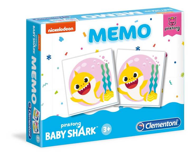 Gra Memo Baby Shark 18100 Clementoni