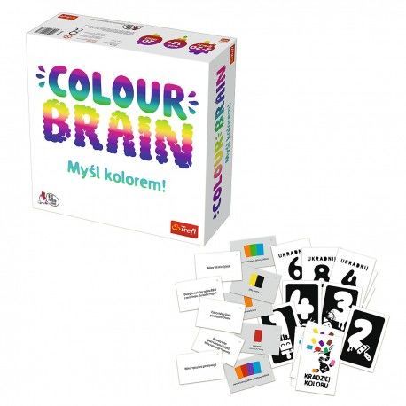 Gra towarzyska Colour Brain-Myśl kolorem! TREFL