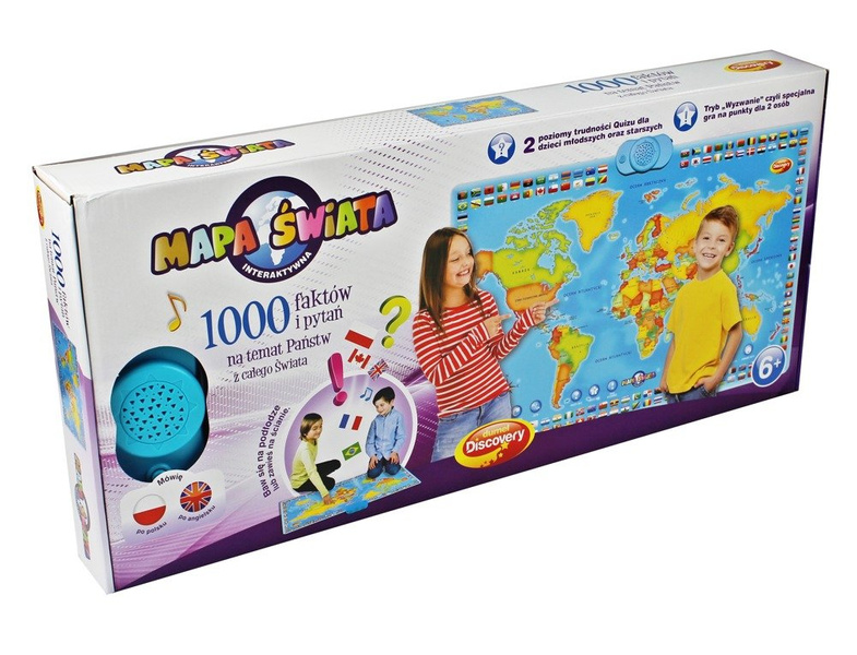 Interaktywna Mapa Świata Dumel Discovery