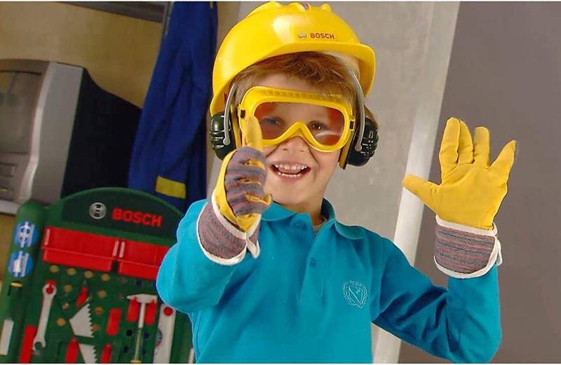 Klein Rękawice robocze dla dzieci Bosch