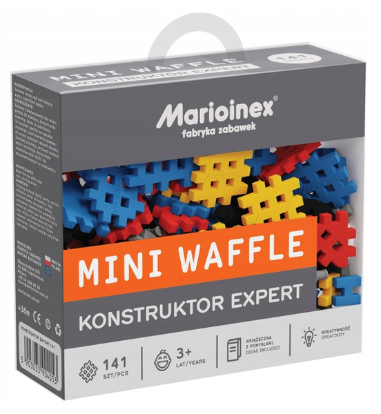 MARIOINEX Mini Waffle Konstruktor Expert 141el