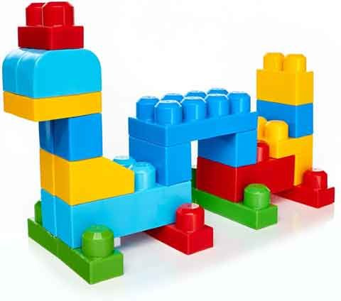 Mega Bloks klocki Torba 80el DCH63 Fisher Price