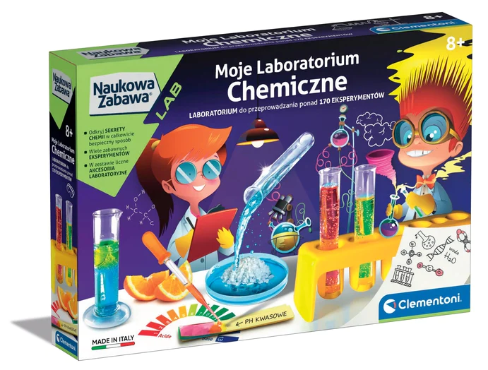 Moje Laboratorium Chemiczne Clementoni