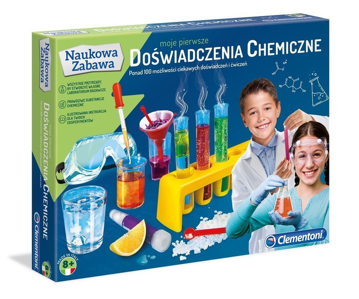 Moje pierwsze doświadczenia chemiczne Clementoni