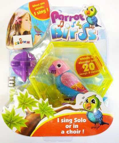 Parrot Birds śpiewający ptak ptaszek z ramką