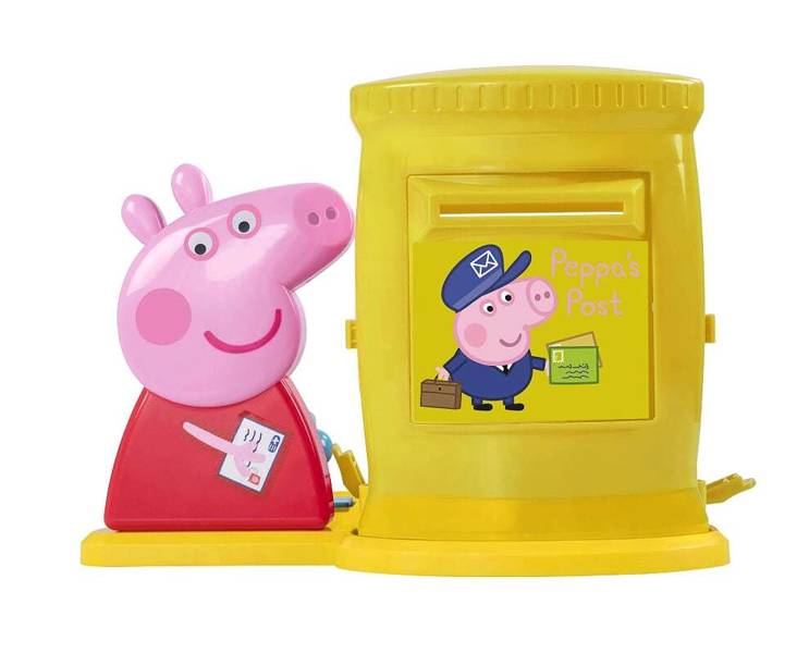 Peppa Pig skrzynka pocztowa Poczta żółta 69919