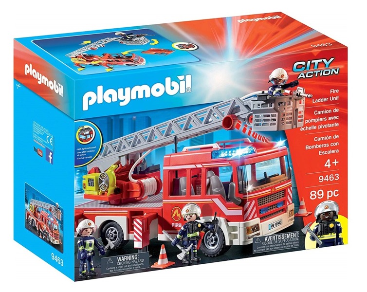 Playmobil City Samochód strażacki z drabiną 9463 Mazak