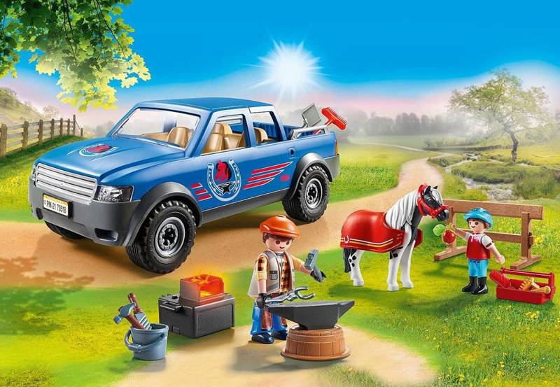 Playmobil Country Mobilny kowal dla koni 70518