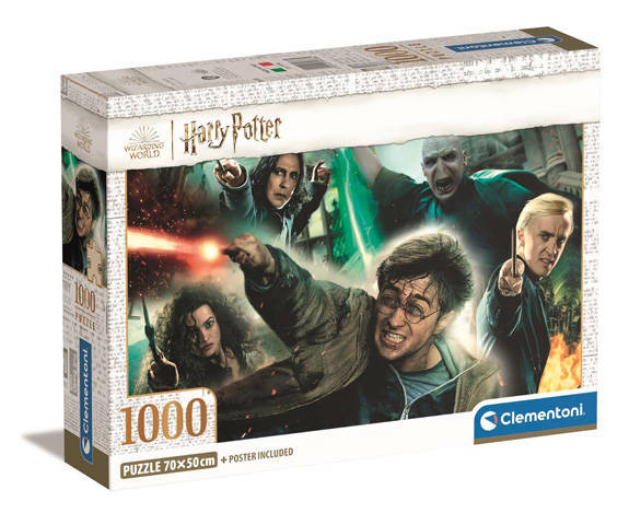 Puzzle 1000 Compact Harry Potter Clementoni 39788