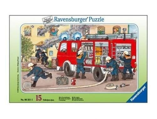 Puzzle 15 el. Straż Pożarna Ravensburger
