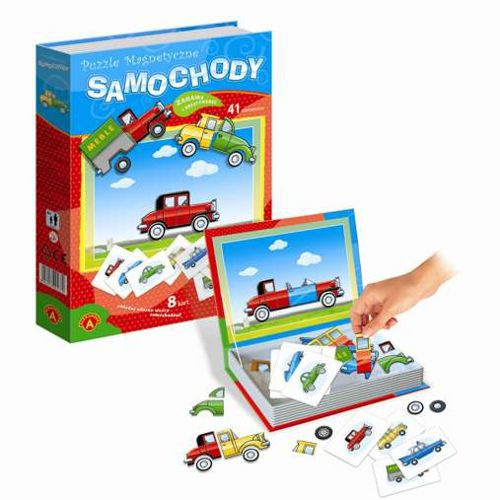 Puzzle Magnetyczne Samochody Alexander