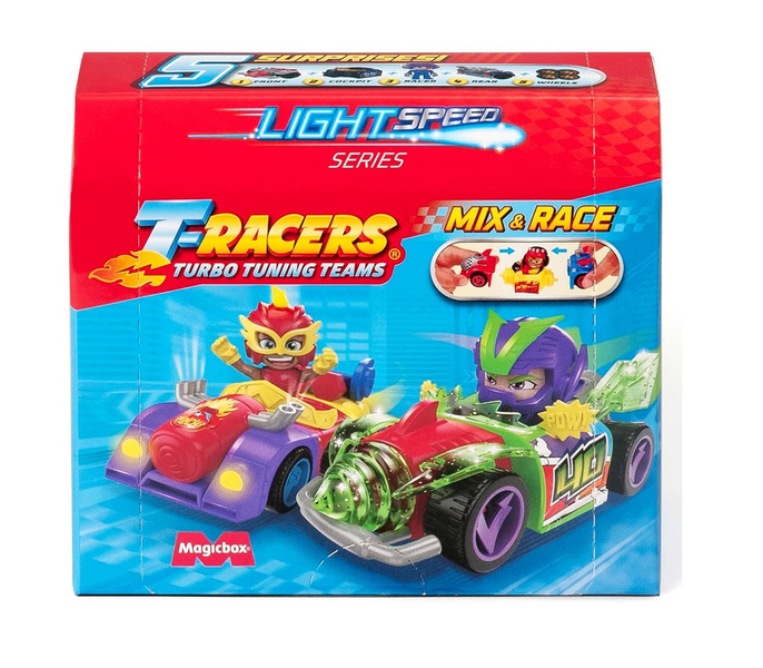 Samochód - T-Racers 6 Light Speed