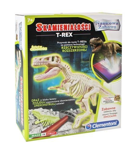 Skamieniałości T-Rex Fluo Clementoni